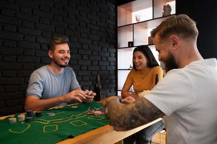 The Dog House live dealer studio with friendly dealer and welcoming table atmosphere on sekar4d slot